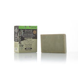 Edible-Pure Cretan Olive oil Face & Body Soap Green Clay Mixed & oily skin 120-140g / 4.23 - 4.93oz