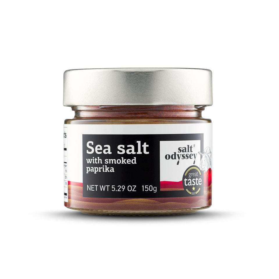 Sea Salt With Smoked Paprika Jar 150g / 5.29oz