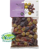 Green & Kalamon mix Natural olives in brine 100% vegan ingredients 250g / 8.81oz