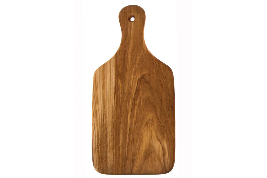 Wood cutting board in racket shape thin 29 cm / 11.41in