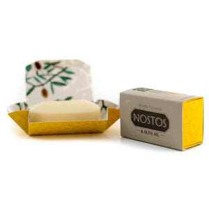 Nostos Lemon Flower And Olive Oil Soap Bar 80g / 2.82oz 