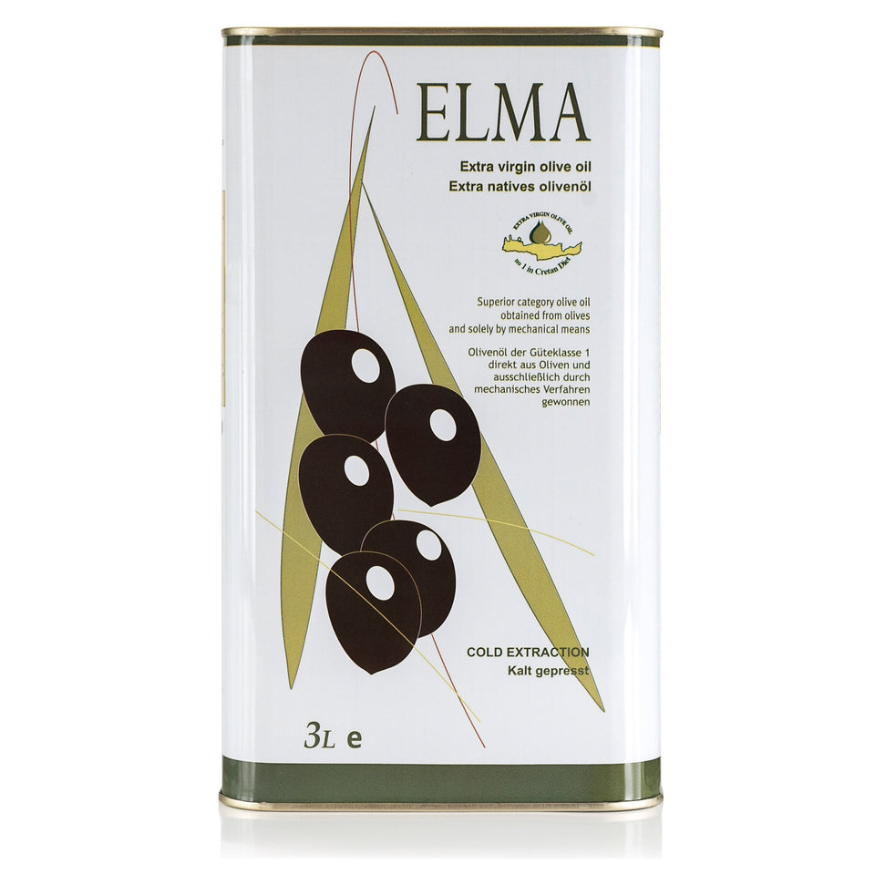 Elma's Extra Virgin Olive Oil Metal Can