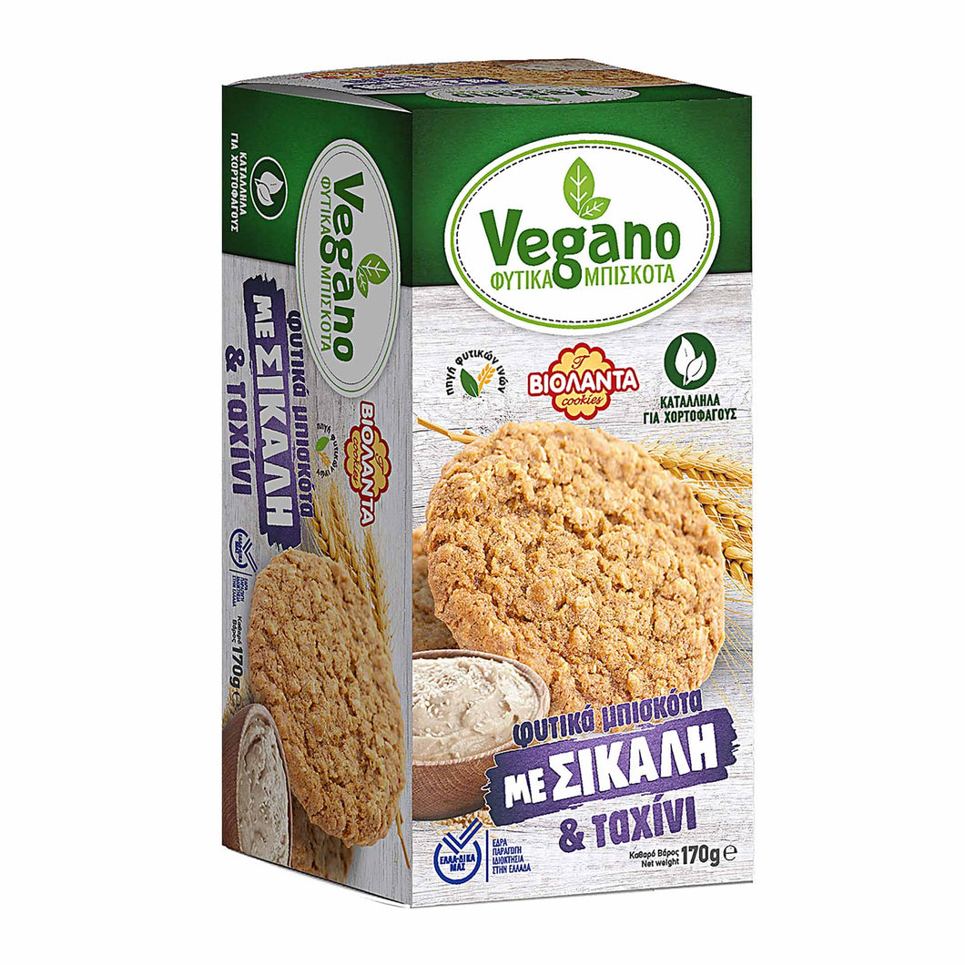 Vegano rye and tahini 100% vegan ingredients 170g / 5.99oz